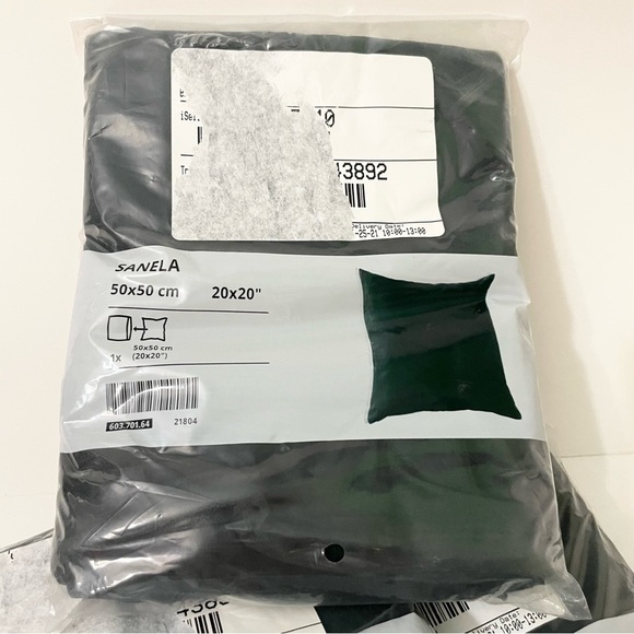 Lot of 3 Ikea Sanela Cushion Cover 50 X 50 cm - Picture 2 of 6